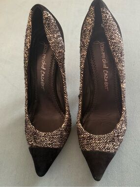 Jean michel cazabat Tweed Pointed-Toe Pumps